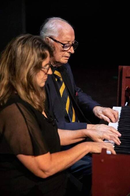 Paul Paviour and Ingrid Neubrandt performing 'The Goulburn Waltz' at the opening of the city's Performing Arts Centre in March, 2022. Picture by Peter Oliver Imagery.