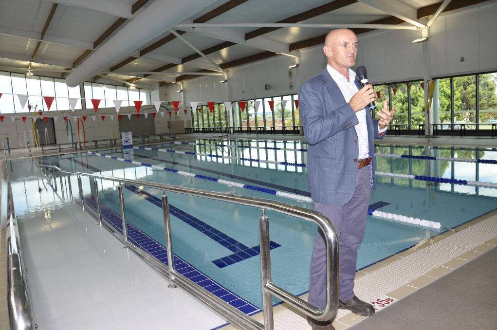 The $29 million Goulburn Aquatic Centre was opened in April after 19 months' construction. 