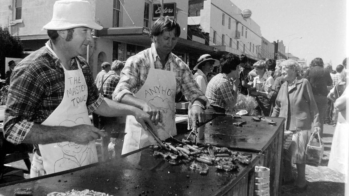 Crookwell's main street was abuzz in 1983 at the Country Weekend. Picture supplied.