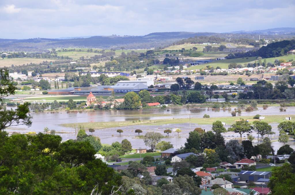 INUNDATION: The council is still assessing damage to road and infrastructure as a result of widespread flooding across Goulburn Mulwaree this month. Photo: Louise Thrower.
