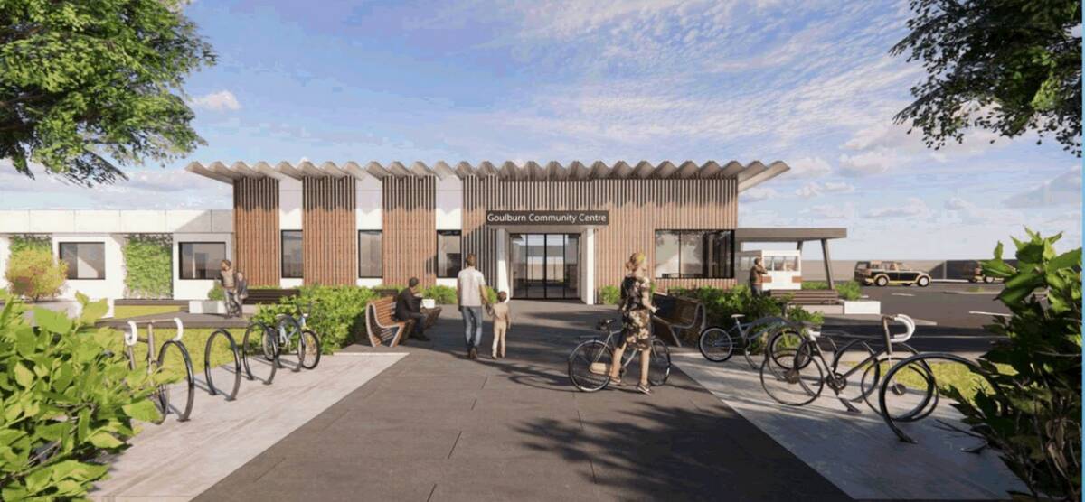SC Designs concept for new community centre at 2 Bourke Street, Goulburn.