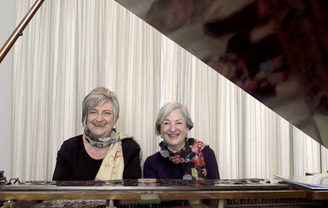 Ann Carr-Boyd and Debbie Angus will perform two duets composed by Brennan Keats at the Hume Conservatorium's concert on November 4. Picture supplied.