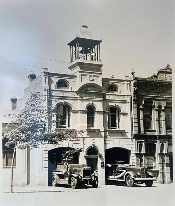 The Montague Street building housed the town's fire station from 1890 until the early 1970s. Picture supplied. 