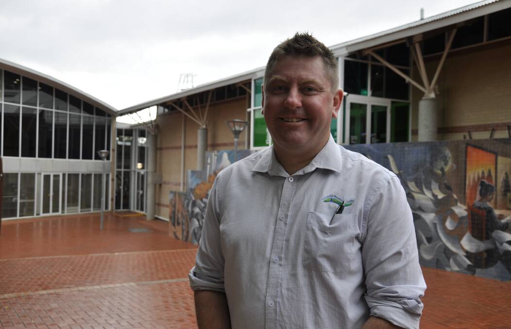 Goulburn Mulwaree Council's environment and planning director, Scott Martin, says generational work is underway on Goulburn's CBD. Picture by Louise Thrower. 
