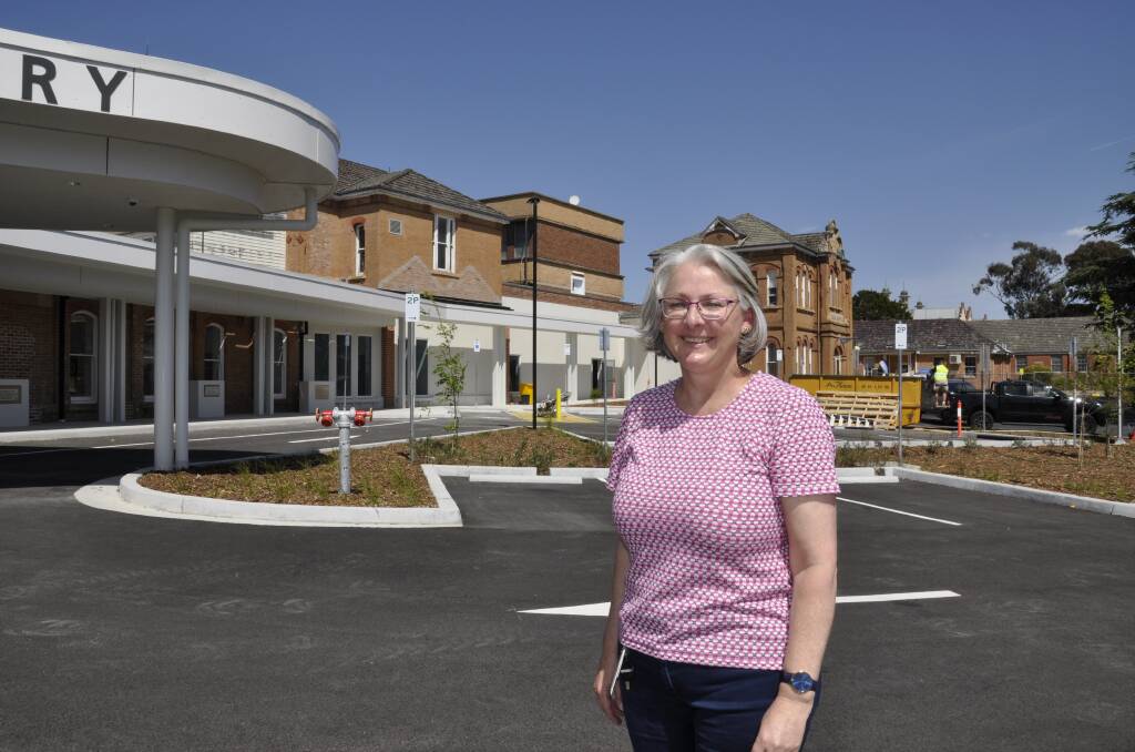 Goulburn Base Hospital redevelopment project manager, Kerry Hort, was praised for her contribution. Picture By Louise Thrower.