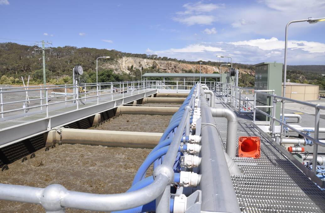 Goulburn is upgrading its wastewater treatment plant in Wollondilly Avenue to cater for a 40,000 population. Picture by Louise Thrower.