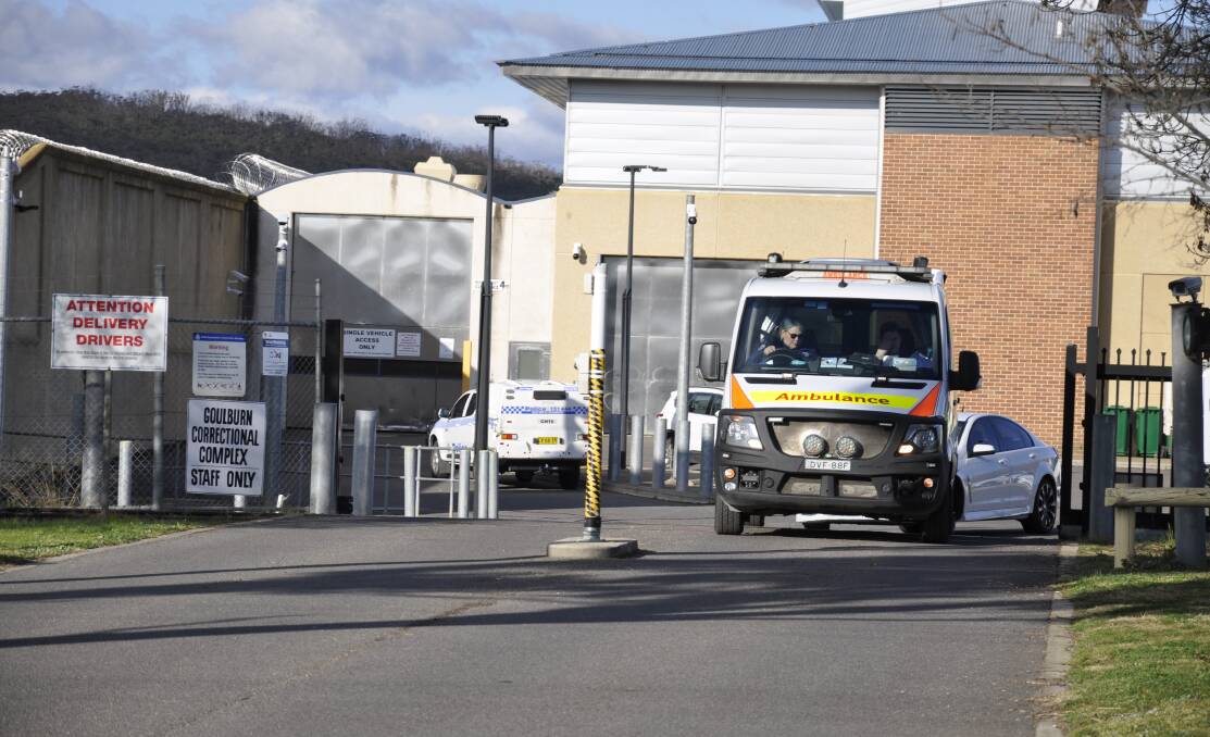 An inmate was allegedly stabbed at Goulburn Correctional Centre on Monday. File photo by Louise Thrower.