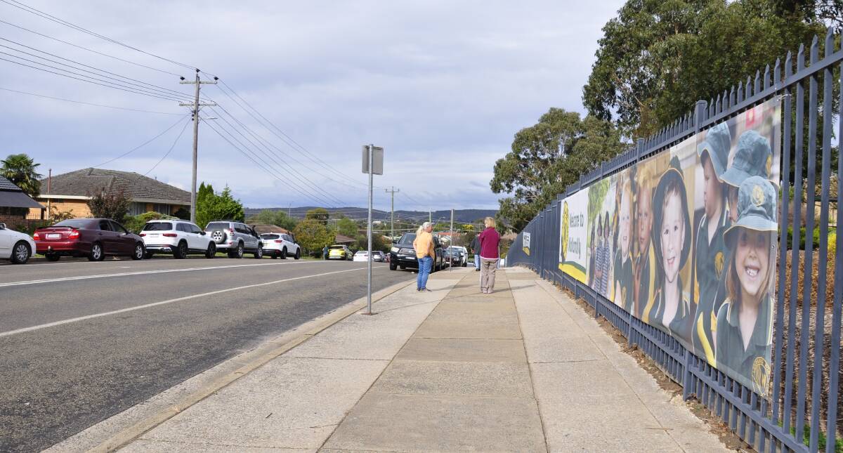The school safety zone at Wollondilly Public School will be extended 220m west on Newton Street (pictured) and 140m west on Mount Street, which also borders the school. Picture by Louise Thrower.