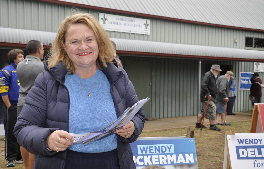 The Liberals' Wendy Tuckerman is expecting a tight contest in Goulburn. Picture by Louise Thrower.