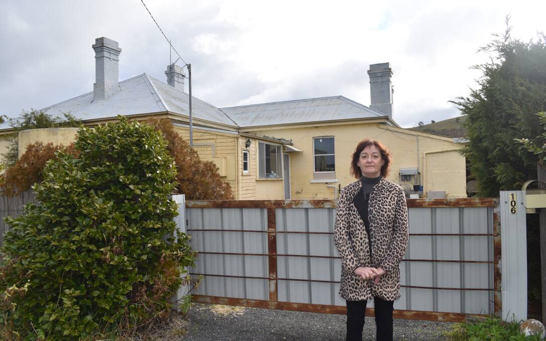 Tarago resident Judy Alcock is urging Transport for NSW to retain the town's former station master's cottage for the community's benefit if it can be remediated of lead contamination. Picture by Megan Alcock.