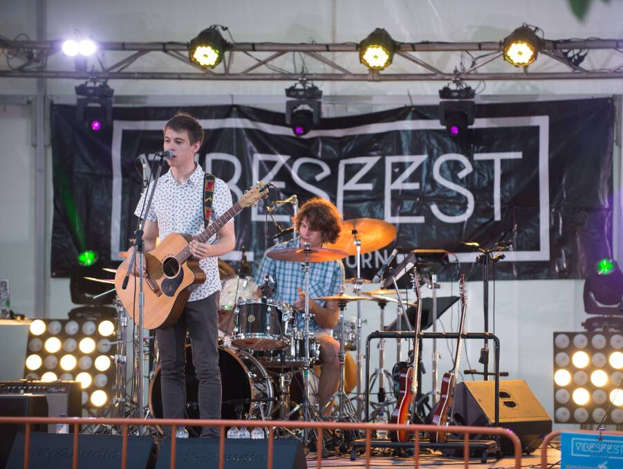 POPULAR: Tom Bensley is just one of the talented members of local band, Leaving Reality. The band will perform at VibesFest on Saturday, February 19. Photo supplied. 