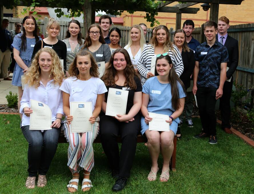 Local students like this 2019 cohort have benefited greatly from the Country Education Foundation of Goulburn and District. Picture by Goulburn Post.