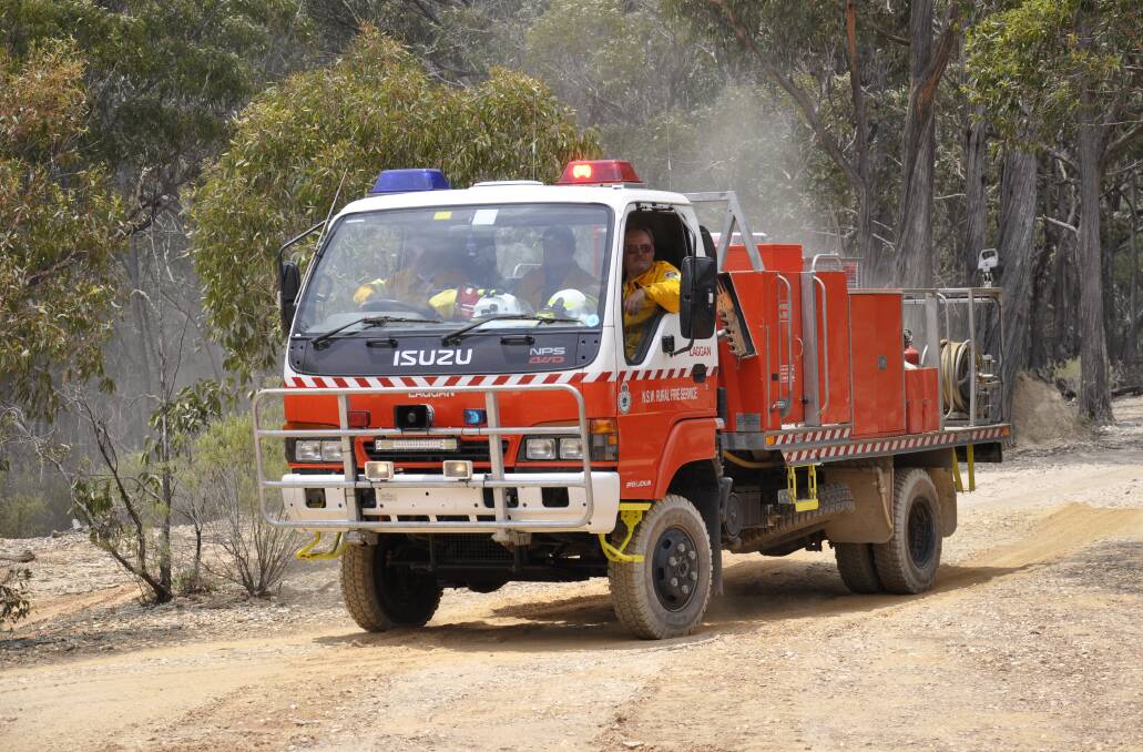 RFS crews are responding to a fire on Hanworth Road, Bannaby. File photo by Louise Thrower.
