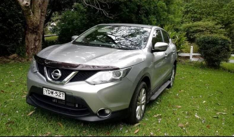 Mr Collins is believed to be travelling in a silver Nissan Qashqai with NSW registration. Picture supplied. 