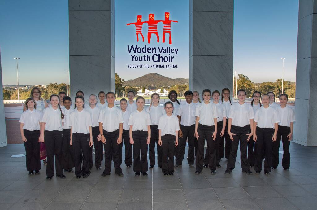 Woden Youth Choir will be performing at Sunday's concert. Photo supplied.