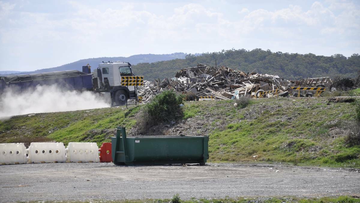 WASTE NOT: Construction materials that are brought into Goulburn Waste Management Centre mixed with general waste incur a higher charge. File photo.