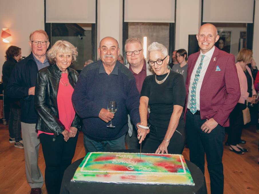 Raina Savage, pictured here at the Goulburn Performing Arts Centre's first anniversary in March, has resigned as manager of the facility. Picture supplied.