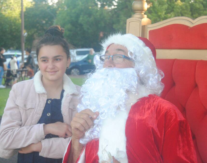 Santa will once again play a starring role at Christmas in the Park on December 18. Picture by Burney Wong.