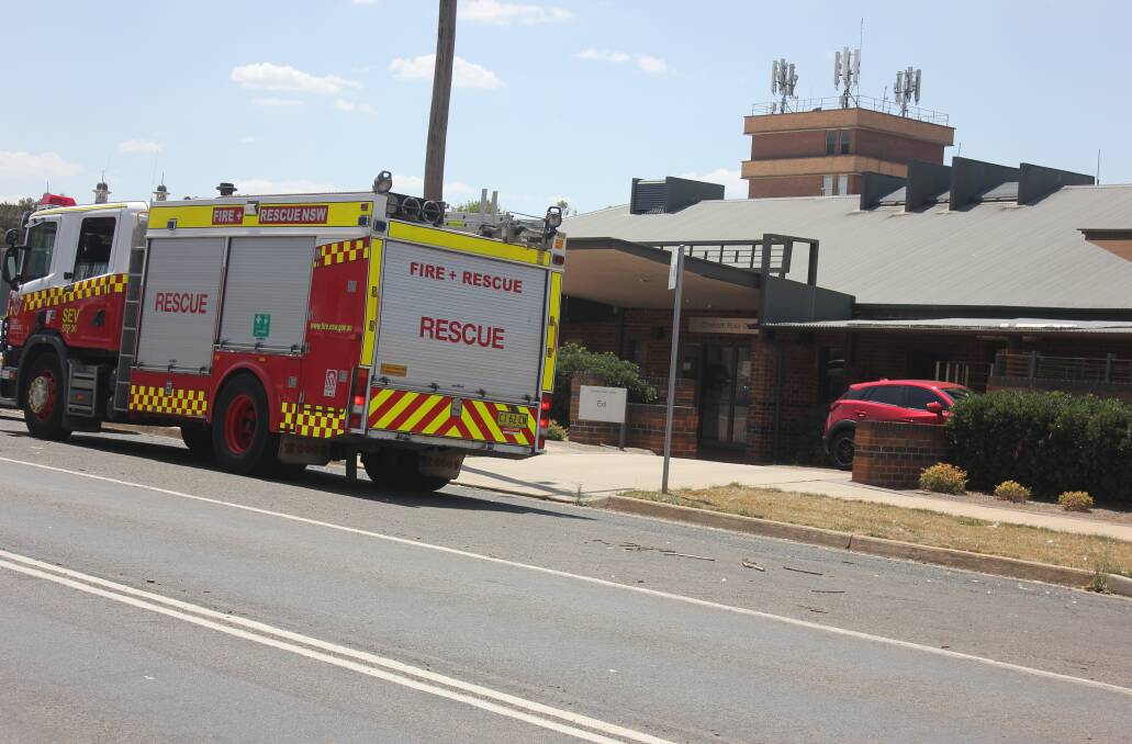 The Chisholm Ross Centre in Clifford Street. NSW Fire and Rescue also attended to an automatic fire alarm on Friday afternoon, which was unrelated to a patient's escape earlier. There was no fire and the crew reset a panel, Station Officer Darrell Law said. Photo: Burney Wong.