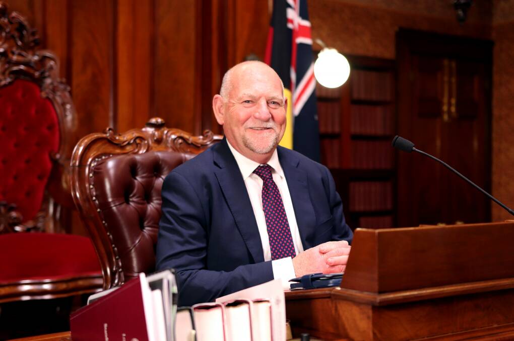 Goulburn man and NSW One Nation MLC, Rod Roberts, was elected unopposed as the NSW Upper House deputy president. Picture supplied. 