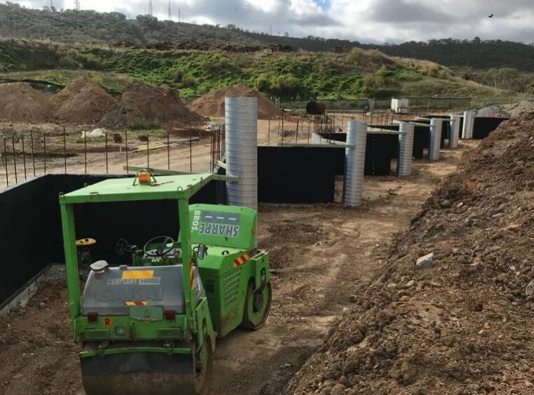 Lloyd Group was constructing the Goulburn Re-Use Centre at the waste management centre up until its recent collapse. Picture sourced.