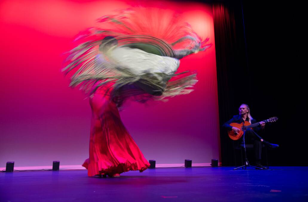 Magical performances like Flamenco Whirl with Guitar have drawn strong audiences at the Goulburn Performing Arts Centre. Picture supplied.
