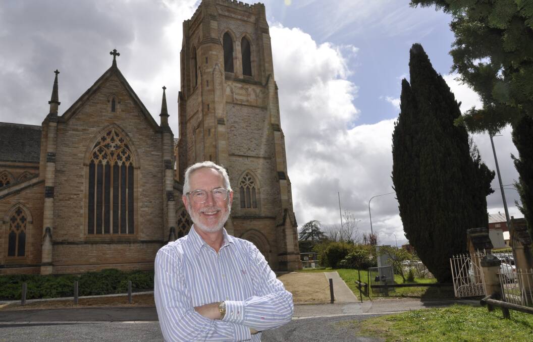 Bellringing teacher at Saint Saviour's Cathedral, Dr Christopher O'Mahony, will join a regional four-day bellringing tour in the lead up to Anzac Day. Picture by Louise Thrower.