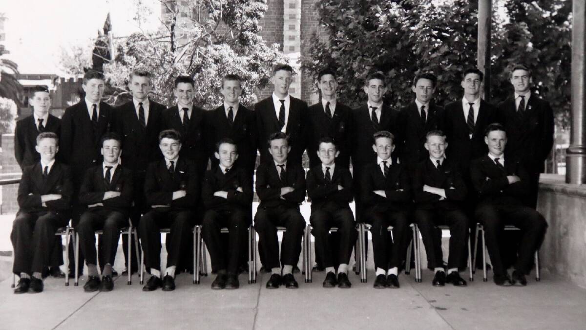 Saint Patrick's Technical School Year 3A in 1961. Picture courtesy of Peter Watts.