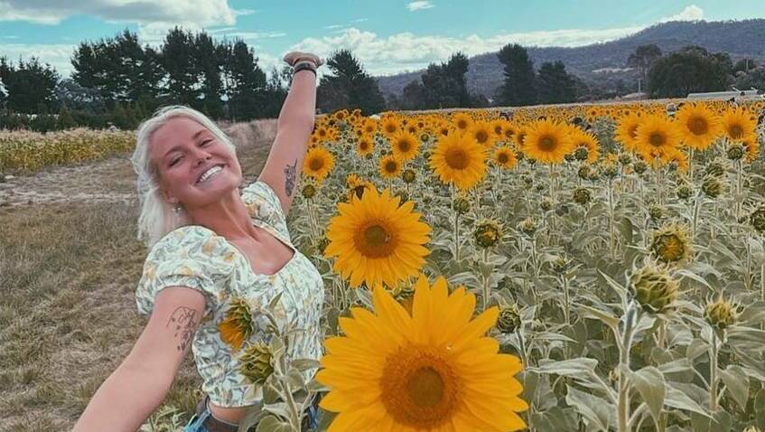 Olivia, 24, an admin officer from Wollongong says she's often referred to as "Little Miss Sunshine" by her friends. Picture from Instagram.