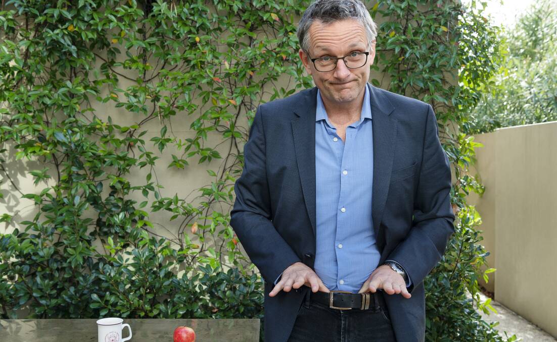 Michael Mosley appeared in several documentaries on Australian television. Picture SBS