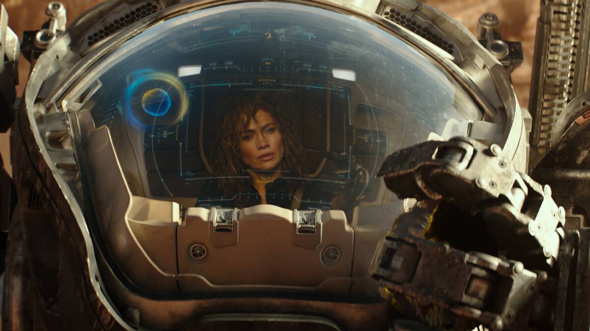 Jennifer Lopez plays cyber analyst Atlas Shepherd. Picture Netflix