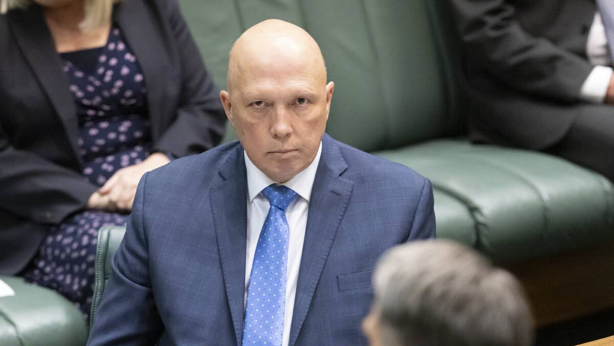 Dutton's most telling failure is sticking with Morrison after the full horror of his conniving has been exposed. Picture by Keegan Carroll