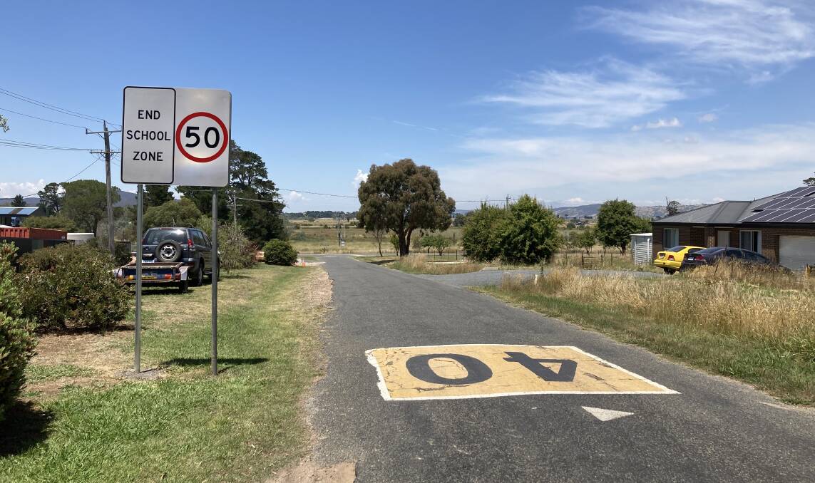 New signage is being installed at a number of schools in the Upper Lachlan Shire. Picture supplied. 