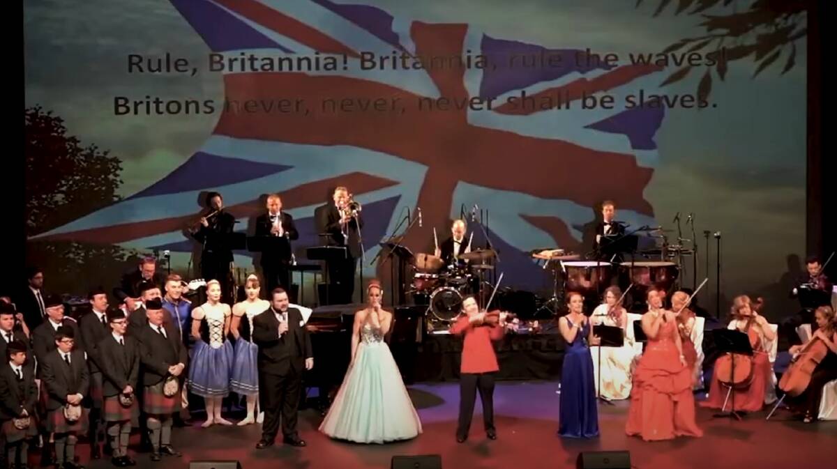 Get ready for an Afternoon at the Proms on March 12. Screen capture. 