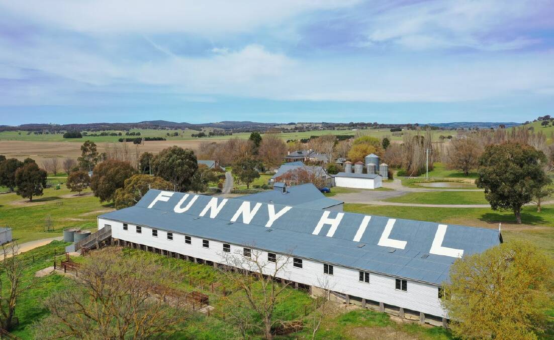The iconic home of the Binda picnic races, Funny Hill, is going up for auction with the property spanning nearly 3900 hectares. Pictures supplied. 
