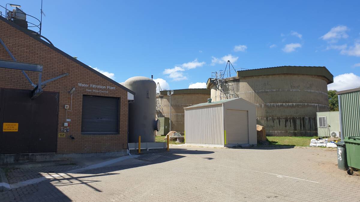 The Yass Valley water treatment plant, which is in need of upgrades. Picture supplied. 