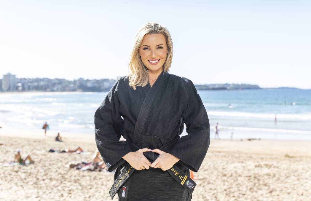 Mel Thomas is a champion black belt and leads the self-defence and empowerment workshops for young women that are heading to regional NSW. Picture by Dallas Kilponen. 