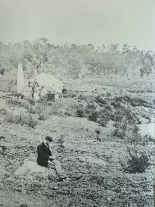 The Dodsworth Mill circa 1870. Picture courtesy of H Beaufoy Merlin/Canberra & District Historical Society