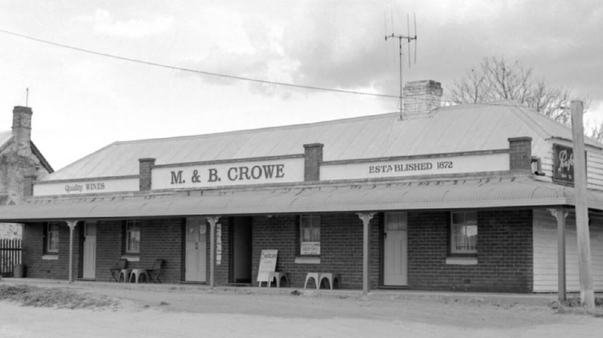 The Gundaroo Inn in the 1970s during the heyday of Crowe's Wine Bar. Picture supplied