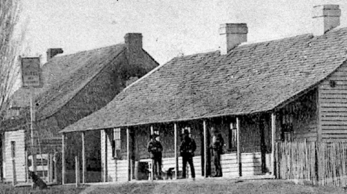 The Gundaroo Inn circa 1890 when it was called the Commercial Hotel. Picture supplied