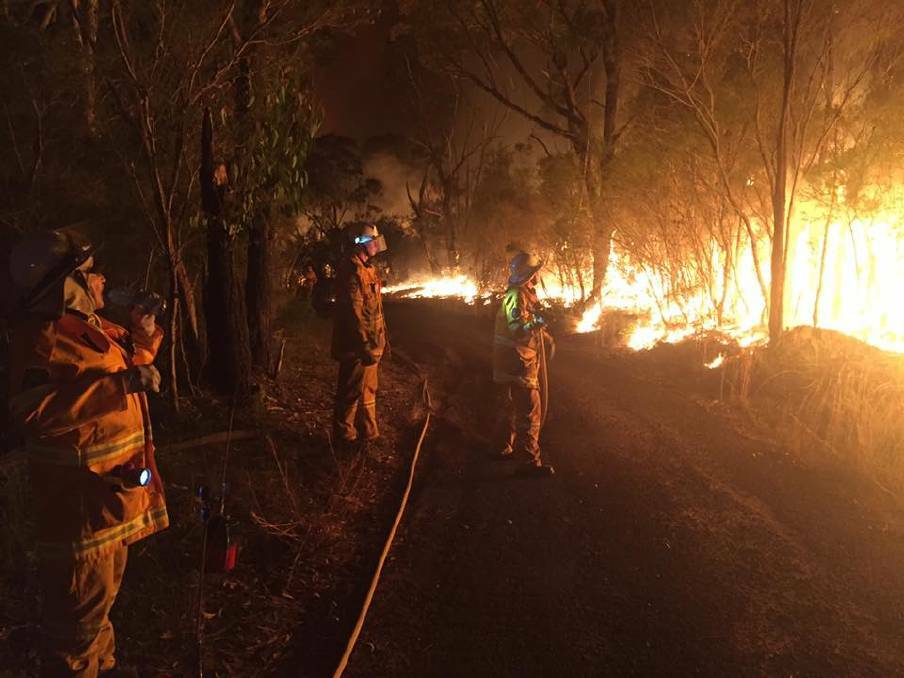 The RFS is asking the community to follow four key steps ahead of the bushfire season. File picture