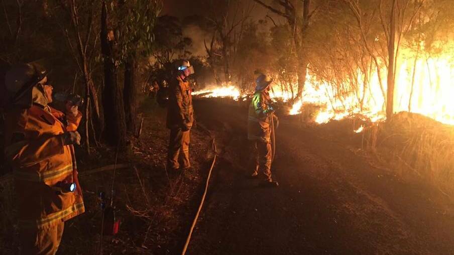 A series of "suspicious" fires were allegedly lit in bushland around Collie, WA. File photo. 