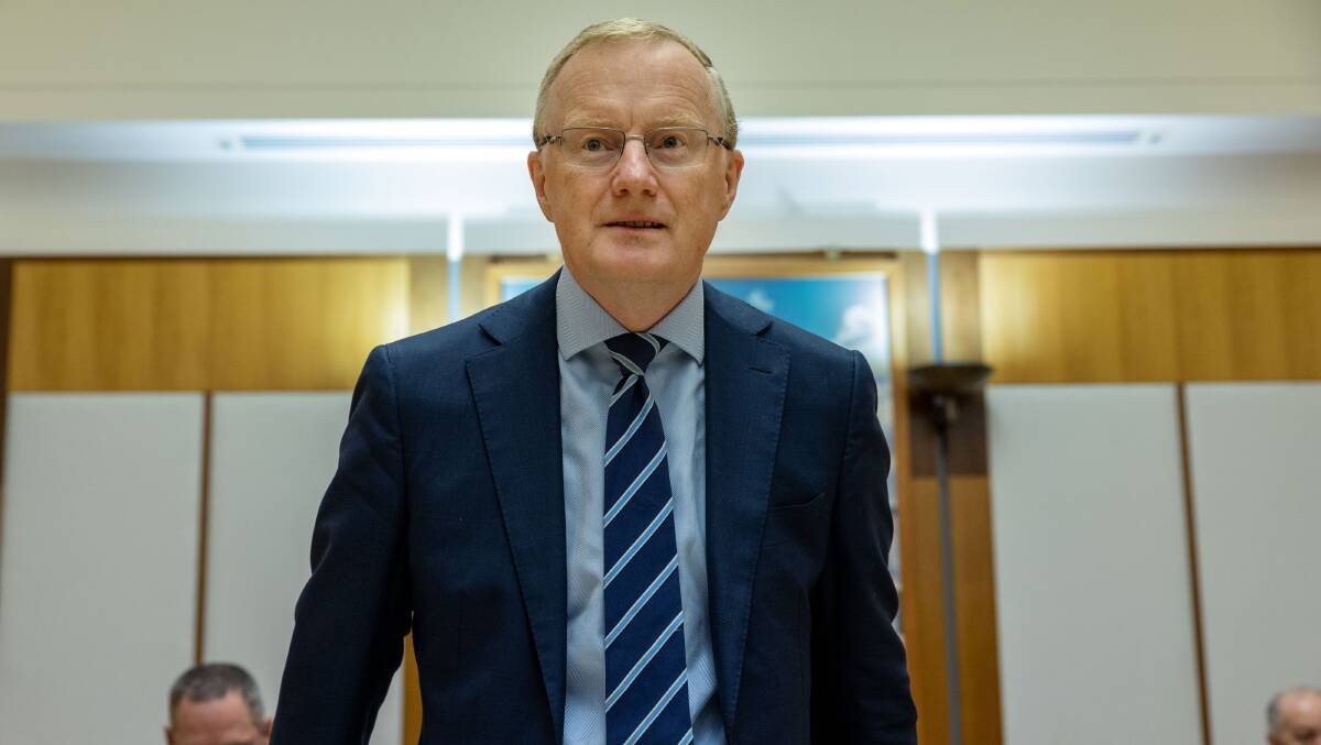 RBA governor Philip Lowe has announced a hold on interest rates. Picture by Gary Ramage 