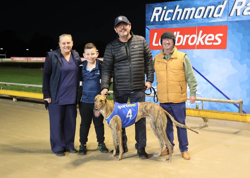 Greyhound King Can't Win has won six times from 11 starts. Picture supplied