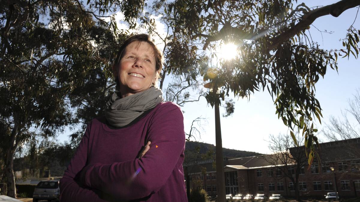 The ANU's professor Robyn Lucas. Picture: Graham Tidy