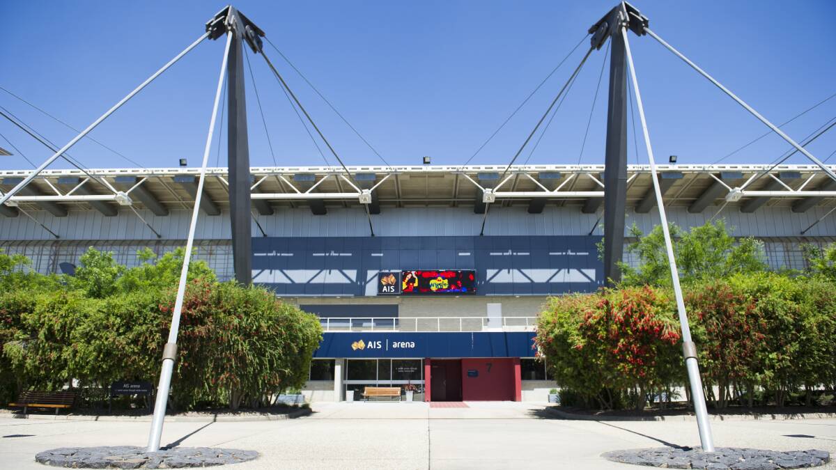 The AIS Arena is Canberra's largest indoor venue. Picture: Jay Cronan