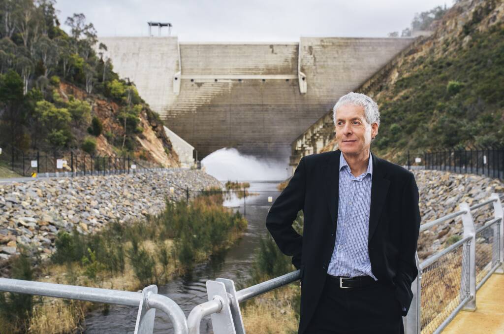 Professor Andrew Blakers who has also researched pumped hydro potential around Australia, will speak in Goulburn this month about the region's renewable energy. Picture by Canberra Times.