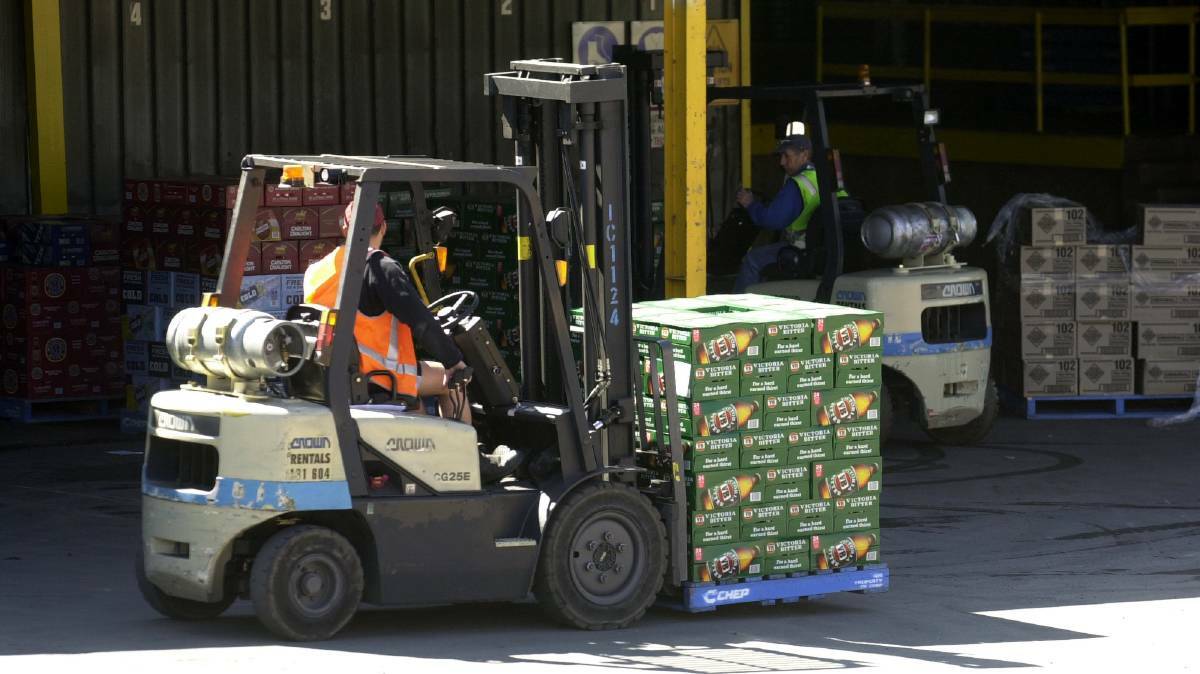Driving a forklift is regarded across all industries as a high-risk skillset, banned for under 18s under the International Labour Organization convention. Picture by Lannon Harkley