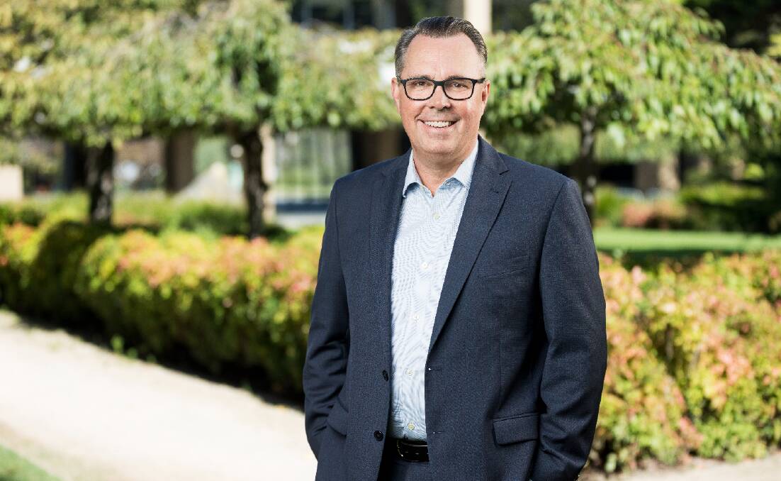 Professor John Dewar, who will be the interim vice-chancellor at the University of Wollongong. Pic from UOW
