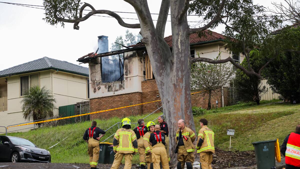 A man believed to be in his 70s died in a fire at this Berkeley home last July. Picture by Wesley Lonergan. 